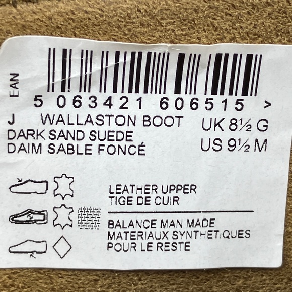 Clarks Wallaston Chukka Boots Suede Leather NWT - Picture 11 of 16